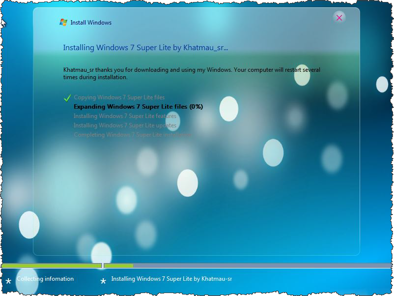 Windows 7 Super Lite Edition v2017 x86